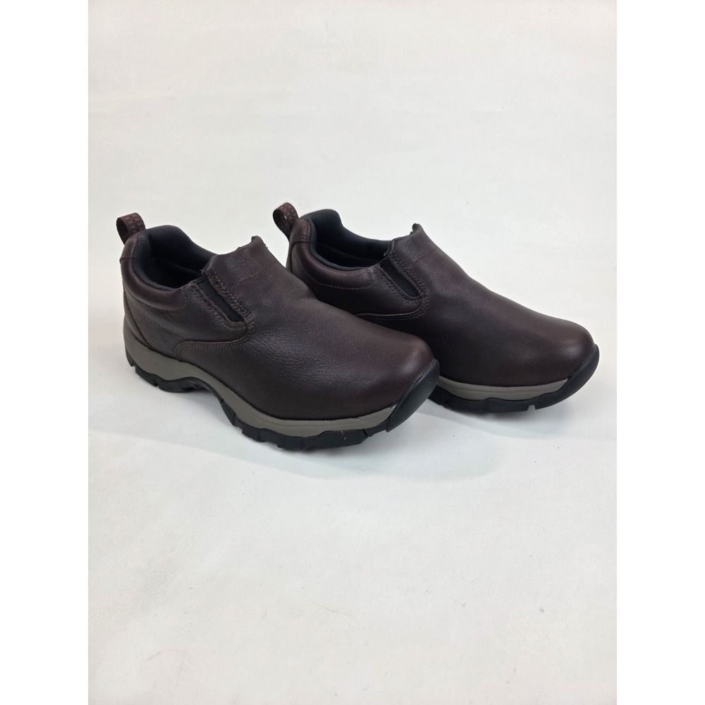 L.L. Bean Tek 2.5 Shining Shoes Womens Sz 8 M Brown Leather Vibram Waterproof